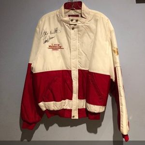 Autographed Winston Cup jacket